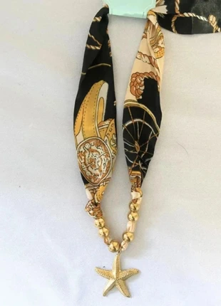 Stainless Steel - Joli collier original avec ruban, marque: Stainless steel, état: Neuf avec étiquette, 5,00 €, 5,95 € Protection acheteurs incluse