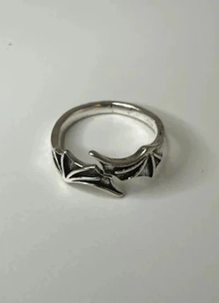 Bague argentée modèle gothique, brand: CHROME, condition: Very good, size: Adjustable, €6.99, €8.04 includes Buyer Protection Pro