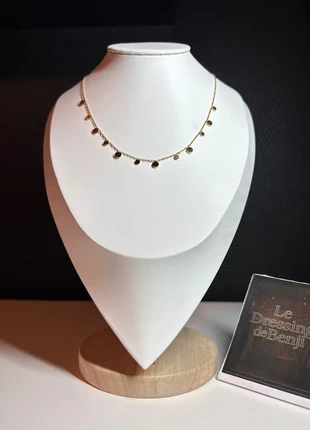 Collier en Acier Inoxydable Plaqué doré de 40+5cm, marca: Glamour, estado: Nuevo sin etiquetas, 6,99 €, 8,04 € Protección al comprador incluida