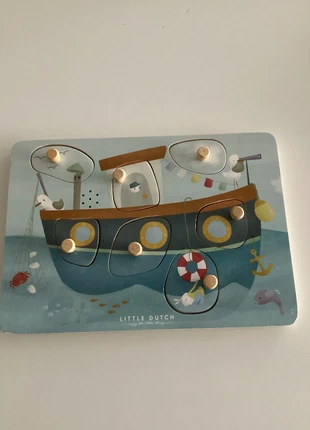 Geluidenpuzzel 7 stuks - Little Dutch Sailor Bay, merk: Little Dutch, staat: Heel goed, maat: Universeel, € 10,00, € 11,20 inclusief Kopersbescherming