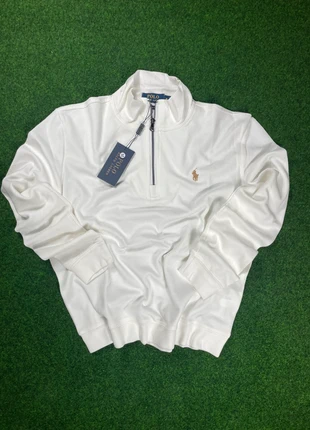 Polo Ralph Lauren 1/4 Zip Bianca Cavallino Oro Originale Taglia M 🔥, brand: Ralph Lauren, condizioni: Nuovo con cartellino, taglia: M, €63.00, €66.85 include la Protezione acquisti