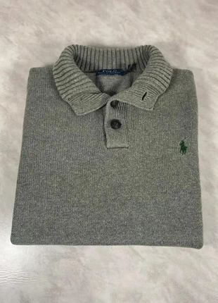 Pull/ sweat Polo Ralph Lauren col boutonné gris L – coton intemporel chic Code 284N, marque: Ralph Lauren, état: Très bon état, taille: L, 55,00 €, 58,45 € Protection acheteurs (Pro) incluse