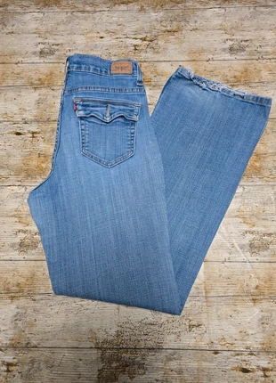 jean levi’s femme levis 512 perfectly slimming bootcut bleu ciel frayed hem - Taille 40 L #J14, brand: Levi's, condition: Very good, size: L / 40 / 12, €30.00, €32.20 includes Buyer Protection Pro
