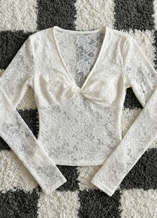 Top blanc dentelle chic printemps été taille S, brand: Vintage Dressing, condition: Very good, size: S / 36 / 8, €26.90, €28.95 includes Buyer Protection