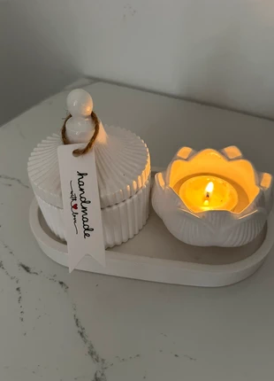 Vassoio decorativo/portacandele, merk: Mano, staat: Nieuw, € 12,00, € 13,30 inclusief Kopersbescherming