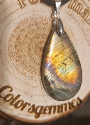 Pendentif labradorite 🌈, brand: labradorite, condition: Very good, €15.00, €16.45 includes Buyer Protection Pro