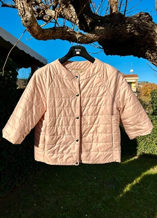 Giacca Piumino trapuntata rosa chiaro | Leggera mezza stagione | Taglio corto | Donna, marque: Vintage Dressing, état: Neuf sans étiquette, taille: S / 36 / 8, 9,99 €, 11,19 € Protection acheteurs incluse
