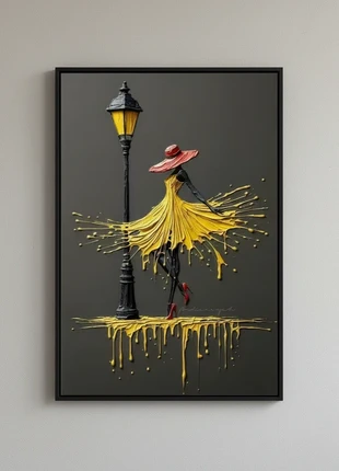 Canvas poster 40x60cm, merk: NO LABEL, staat: Nieuw met prijskaartje, € 25,00, € 26,95 inclusief Kopersbescherming