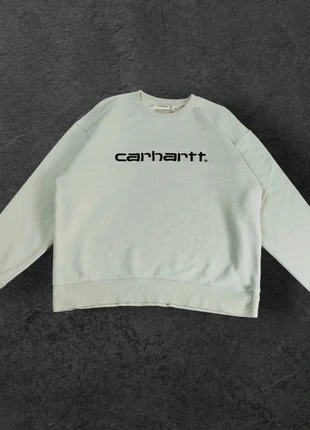Crewneck Carhartt Sweatshirt Coupe Loose Vert Menthe Logo brodé - Taille M Homme - 1997, marque: Carhartt, état: Très bon état, taille: M, 34,90 €, 37,35 € Protection acheteurs incluse