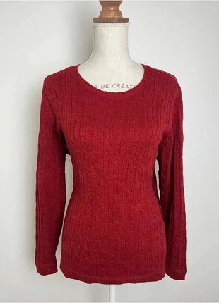 Pull sweat col rond en maille croft & barrow rouge pour femme taille XXL #CS3, marque: Croft & Barrow, état: Très bon état, taille: XXL / 44 / 16, 13,00 €, 14,35 € Protection acheteurs incluse