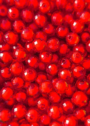 🥀Perles rondes rouges🥀, état: Très bon état, 1,00 €, 1,75 € Protection acheteurs incluse