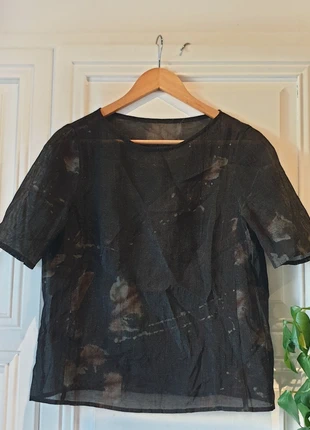 Haut transparant noir S, brand: Noir, condition: Very good, size: S / 36 / 8, €2.00, €2.80 includes Buyer Protection