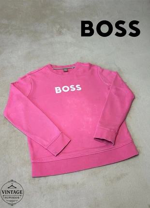 Boss Hoodie Pink CrewNeck Sport Limited Edition Y2k, marca: Boss, estado: Bueno, tamaño: M / 38 / 10, 7,95 €, 9,05 € Protección al comprador incluida