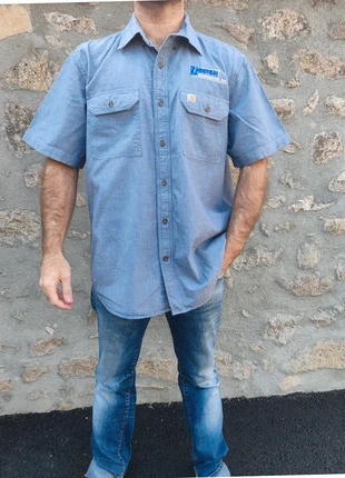 Chemise Carhartt USA - Taille L Regular Fit - 100% coton - Très bon état #9, marke: Carhartt, zustand: Sehr gut, größe: L, 20,00 €, 21,70 € inklusive Vinted-Käuferschutz