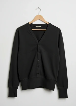 COS – Premium & Elegant Black V-Neck Women's Cardigan With Buttoned – S 🌟💎, merk: COS, staat: Nieuw zonder prijskaartje, maat: S / 36 / 8, € 49,99, € 53,19 inclusief Kopersbescherming Pro