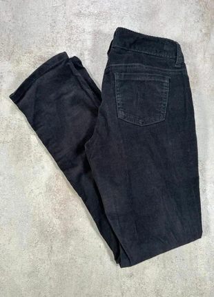 Pantalon En Velours Côtelé / Corduroy old navy corduroy noir, coupe classique taille 10, merk: Vintage Dressing, staat: Heel goed, maat: XS / 34 / 6, € 7,00, € 8,05 inclusief Kopersbescherming Pro