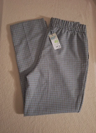 Primark Dogtooth Black, White & Blue Pants – New with Tags – Perfect for the Office, brand: Primark, condition: New with tags, size: L / 40 / 12, €6.00, €7.00 includes Buyer Protection