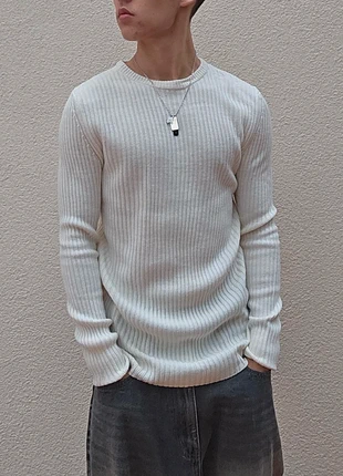 Pull Acrylique colé au corps blanc crème taille S, marca: ASOS, estado: Muito bom, tamanho: S, €19.95, €21.65 inclui Proteção do Comprador