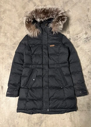 Doudoune Montbell femme capuche gris foncé manteau long hiver parka matelassé imperméable zip MM2-21, brand: Montbell, condition: Very good, size: XS / 34 / 6, €84.90, €89.85 includes Buyer Protection Pro