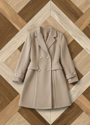 Grand Manteau Élégant Femme Chic Sexy Vintage Manches Longues Boutons - Taille M, marque: Vintage Dressing, état: Très bon état, taille: M / 38 / 10, 56,99 €, 60,54 € Protection acheteurs incluse