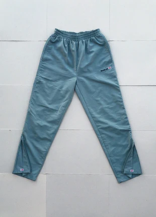 Vintage 90s Reebok Union Jack Track Pants UK British Classic, marca: Reebok, estado: Muito bom, tamanho: S / 36 / 8, €14.90, €16.35 inclui Proteção do Comprador