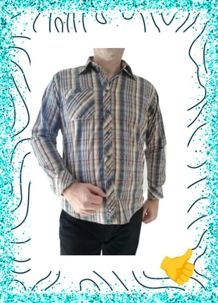 Chemise à carreaux Lee Cooper manches longues logo brodé taille S, brand: Lee Cooper, condition: Good, size: S, €6.00, €7.00 includes Buyer Protection