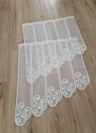Rideaux vintage blancs, état: Très bon état, 5,00 €, 5,95 € Protection acheteurs incluse