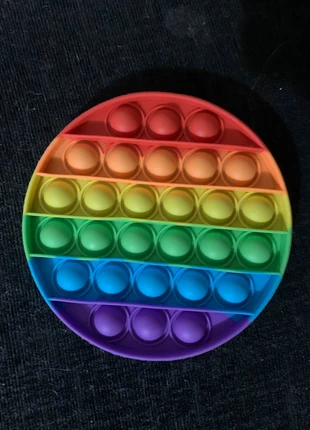Rainbow Circle Pop-It Fidget Toy – Stress Relief, brand: no brand, condition: Very good, size: One size, £5.00, £5.70 includes Buyer Protection