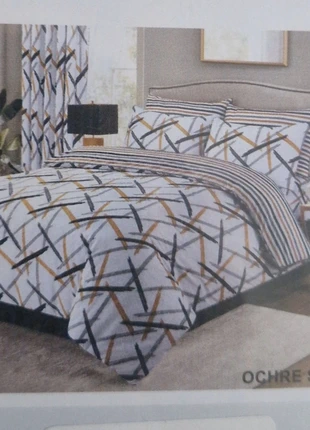 Duvet cover set King Ochre Stripe, condition: New with tags, size: King, £16.99, £18.54 includes Buyer Protection Pro