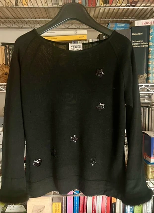 Maglia nera Gianfranco Ferre’ taglia 42, marque: Gianfranco Ferré, état: Neuf sans étiquette, taille: M / 38 / 10, 20,00 €, 21,70 € Protection acheteurs incluse