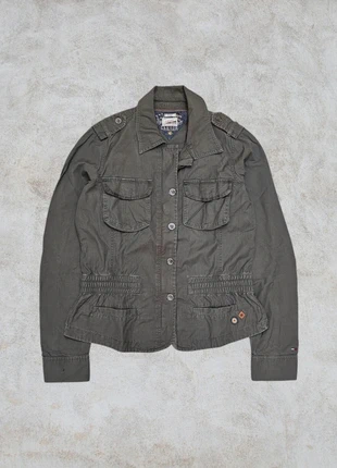 Giacca corsetto Tommy Hilfiger donna L verde militare – vintage utility Y2K raro, marque: Tommy Hilfiger, état: Très bon état, taille: L / 40 / 12, 22,00 €, 23,80 € Protection acheteurs incluse