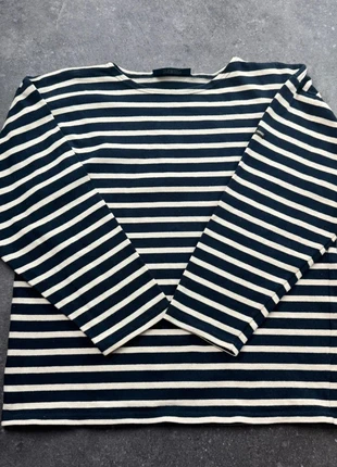 Sweat Marinière Saint James Authentique Rayée Bleu Marine Blanc Coton S 38 femme, merk: Saint James, staat: Heel goed, maat: S / 36 / 8, € 39,00, € 41,65 inclusief Kopersbescherming