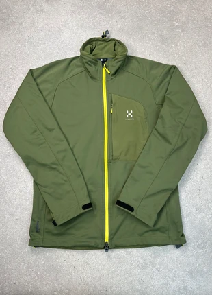 Veste haglofs windstopper softshell intérieur polaire kaki / taille S, marca: Haglöfs, estado: Muito bom, tamanho: S, €60.00, €63.70 inclui Proteção do Comprador