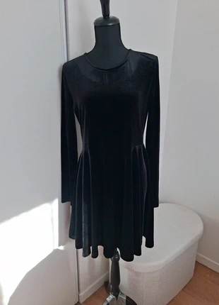 Robe evasé velours, marque: Shein, état: Très bon état, taille: XL / 42 / 14, 6,00 €, 7,00 € Protection acheteurs incluse