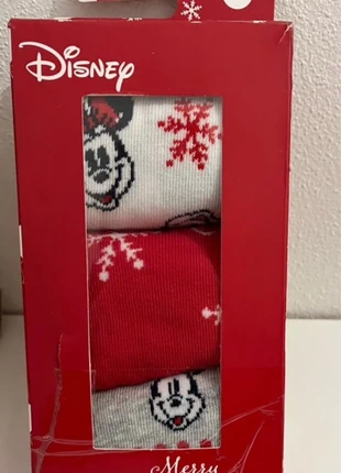 Set 3 paia calzini natalizi Minnie Disney, brand: Disney, condizioni: Nuovo con cartellino, taglia: Taglia unica, €4.50, €5.43 include la Protezione acquisti