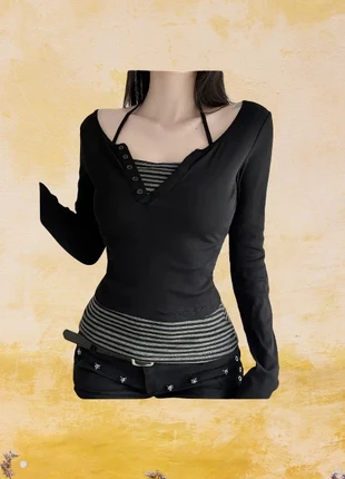 Women’s buttons striped top two pieces set, brand: Gorgeous, condition: Very good, size: S / UK 8-10, £28.00, £30.10 includes Buyer Protection Pro