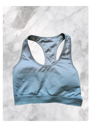 Brassière Gymshark Fitness Musculation Yoga / Bleu / Taille 90D, brand: Gymshark, condition: Very good, size: 75D, €10.00, €11.20 includes Buyer Protection Pro
