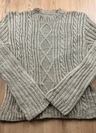Pull en laine – style Aran – beige - taille S - très bon état, marque: LAINE, état: Très bon état, taille: S / 36 / 8, 15,00 €, 16,45 € Protection acheteurs incluse