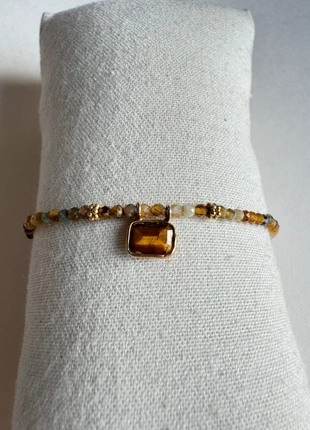 Bracelet délicat pierres œil de tigre véritables, marke: Lune & L'autre, zustand: Neu, 6,00 €, 7,00 € inklusive Vinted-Käuferschutz