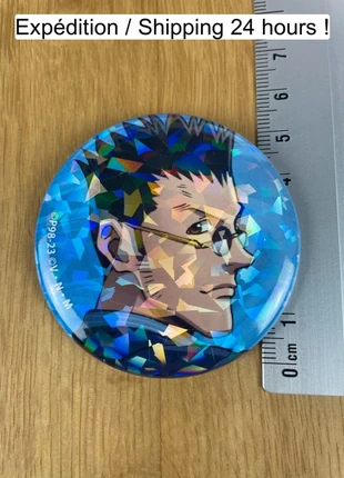 Hunter x Hunter – Badge Leorio Paladinight Dos au combat A Bandai Spirits 5,5 cm, marque: Hunter x Hunter, état: Très bon état, taille: M, 2,70 €, 3,54 € Protection acheteurs (Pro) incluse