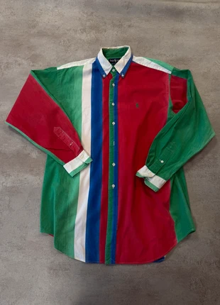 Chemise Ralph Lauren – Rayures Multicolores – Taille M – 100% Coton, brand: Ralph Lauren, condition: New without tags, size: M, €50.00, €53.20 includes Buyer Protection