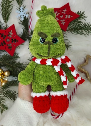 Le Grinch amigurumi, marque: Fait Main, état: Neuf sans étiquette, taille: Taille unique, 20,00 €, 21,70 € Protection acheteurs incluse