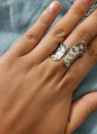 Magnifique bague en acier inoxydable, brand: acier inoxydable, condition: New with tags, size: 19 mm Ø, €5.00, €5.95 includes Buyer Protection