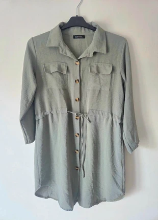 Tunique chemise Jade & Me – Taille L vert/kaki, marque: Jade & me, état: Très bon état, taille: L / 40 / 12, 5,00 €, 5,95 € Protection acheteurs incluse