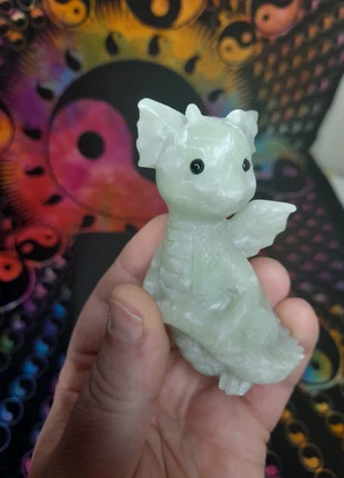 Natural Jade Crystal Dragon, brand: Crystal, condition: Very good, £15.00, £16.45 includes Buyer Protection