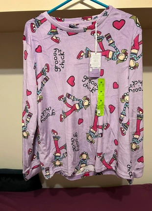 Groovy Chick Pajama Top -Lilac - Size Medium- Brand New!, brand: Primark, condition: New with tags, size: M / UK 12-14, £7.50, £8.58 includes Buyer Protection