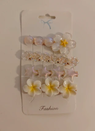 Pinzas/Clips para el Pelo con Diseño Floral y Estrellas Kawaii, marca: Vintage Dressing, estado: Nuevo con etiquetas, 5,00 €, 5,95 € Protección al comprador incluida