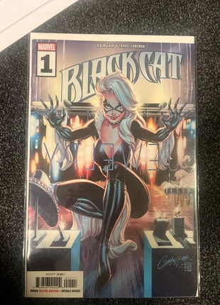 Black Cat #1 - Campbell Variant, staat: Heel goed, € 12,50, € 13,83 inclusief Kopersbescherming