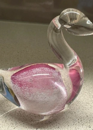 Zwaantje van glas, presse papier, merk: pfeiffer, staat: Heel goed, € 4,50, € 5,43 inclusief Kopersbescherming