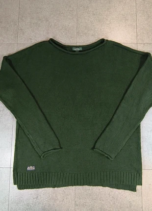 Pull hiver vintage Ralph Lauren – Femme XL – Vert kaki – Maille épaisse #183, brand: Ralph Lauren, condition: Very good, size: XL / 42 / 14, €20.90, €22.65 includes Buyer Protection